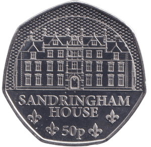 2023 BU 50P SANDRINGHAM HOUSE JERSEY - 50p BU - Cambridgeshire Coins