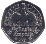 2023 BU 50P THE EAGLE AMPULLA GUERNSEY - 50p BU - Cambridgeshire Coins