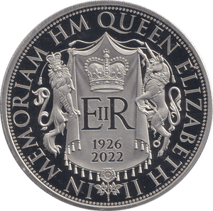 2023 BU FIVE POUNDS BAILIWICK OF GUERNSEY IN MEMORY OF QUEEN ELIZABETH II - WORLD COINS - Cambridgeshire Coins