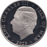 2023 BU FIVE POUNDS ISLE OF MAN CHARLES III - WORLD COINS - Cambridgeshire Coins