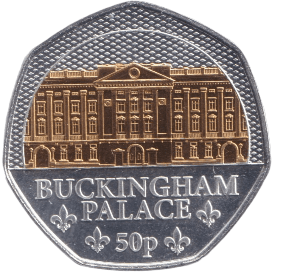 2023 BUCKINGHAM PALACE 50P ISLE OF MAN - 50P REGIONAL ISSUES - Cambridgeshire Coins