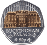2023 BUCKINGHAM PALACE 50P ISLE OF MAN - 50P REGIONAL ISSUES - Cambridgeshire Coins