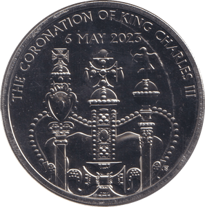 2023 CORONATION OF KING CHARLES FIVE POUNDS - WORLD COINS - Cambridgeshire Coins