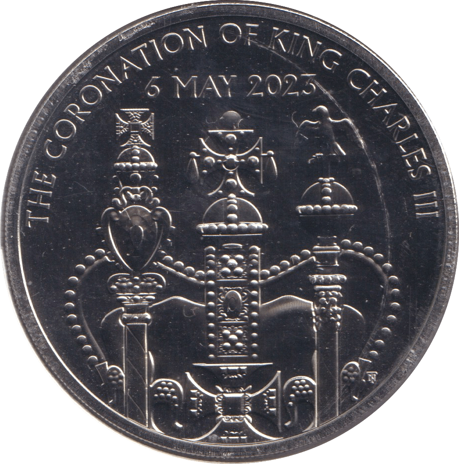 2023 CORONATION OF KING CHARLES FIVE POUNDS - WORLD COINS - Cambridgeshire Coins