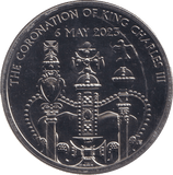 2023 CORONATION OF KING CHARLES FIVE POUNDS - WORLD COINS - Cambridgeshire Coins