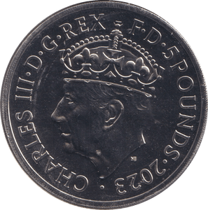 2023 CORONATION OF KING CHARLES FIVE POUNDS - WORLD COINS - Cambridgeshire Coins