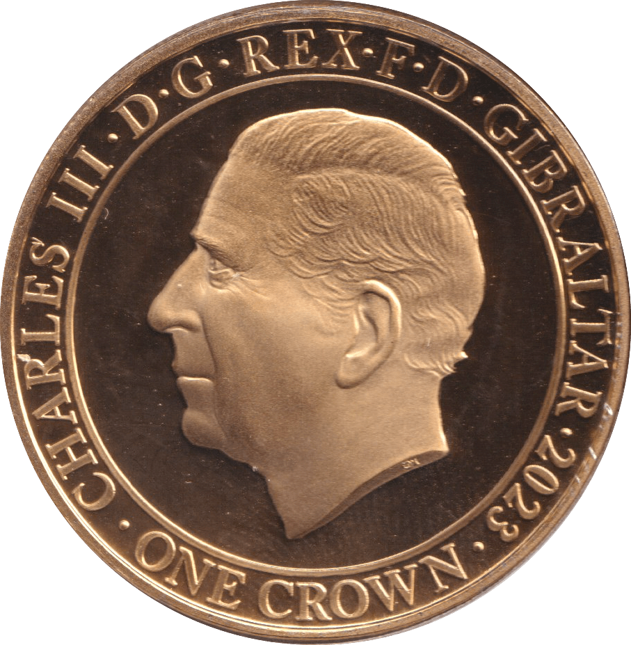 2023 CROWN GIBRALTAR - WORLD COINS - Cambridgeshire Coins