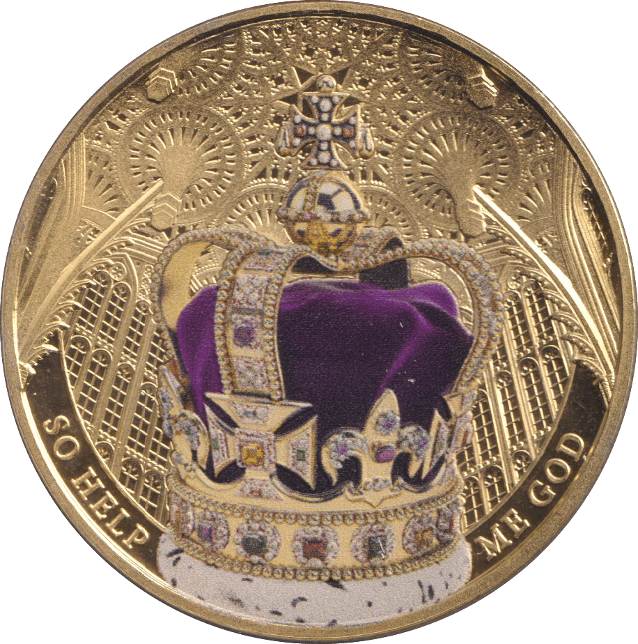 2023 CROWN SO HELP ME GOD - WORLD COINS - Cambridgeshire Coins