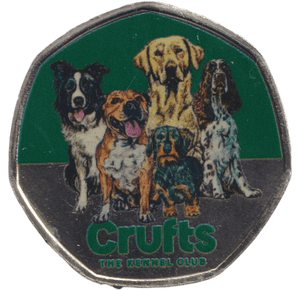 2023 CRUFTS KENNEL CLUB 50P SHAPED COIN - 50P SHAPED COIN - Cambridgeshire Coins