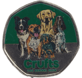 2023 CRUFTS KENNEL CLUB 50P SHAPED COIN - 50P SHAPED COIN - Cambridgeshire Coins