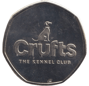 2023 CRUFTS KENNEL CLUB 50P SHAPED COIN - 50P SHAPED COIN - Cambridgeshire Coins