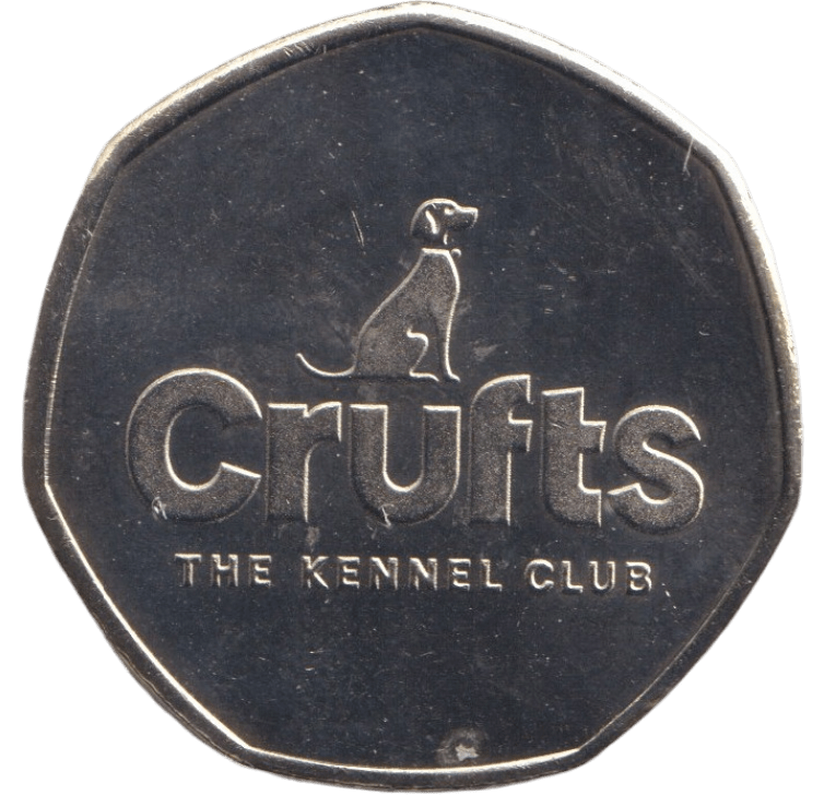 2023 CRUFTS KENNEL CLUB 50P SHAPED COIN - 50P SHAPED COIN - Cambridgeshire Coins