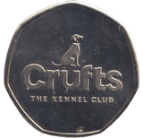 2023 CRUFTS KENNEL CLUB 50P SHAPED COIN - 50P SHAPED COIN - Cambridgeshire Coins