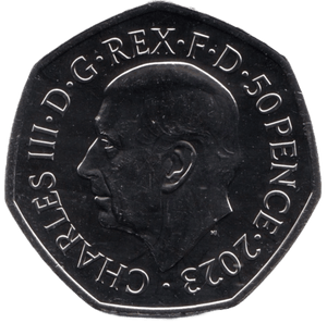2023 FIFTY PENCE BRILLIANT UNCIRCULATED 50P LUKE AND LEIA - 50p BU - Cambridgeshire Coins