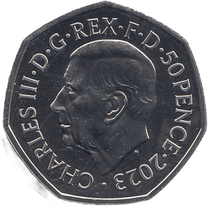 2023 FIFTY PENCE BRILLIANT UNCIRCULATED COLOURISED 50P DARTH VADER - 50p BU - Cambridgeshire Coins