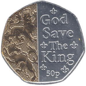 2023 FIFTY PENCE ISLE OF MAN ( BU ) - WORLD COINS - Cambridgeshire Coins