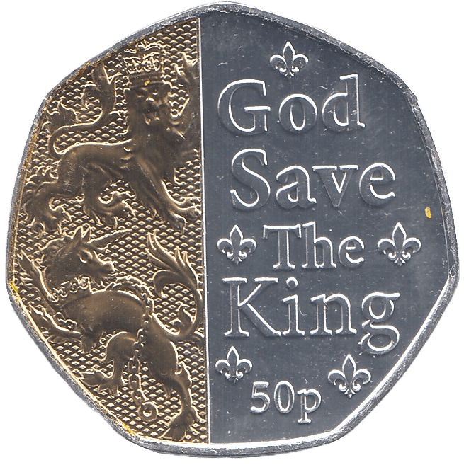 2023 FIFTY PENCE ISLE OF MAN ( BU ) - WORLD COINS - Cambridgeshire Coins