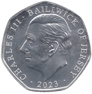 2023 FIFTY PENCE ISLE OF MAN ( BU ) - WORLD COINS - Cambridgeshire Coins