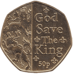 2023 FIFTY PENCE ISLE OF MAN ( BU ) - WORLD COINS - Cambridgeshire Coins