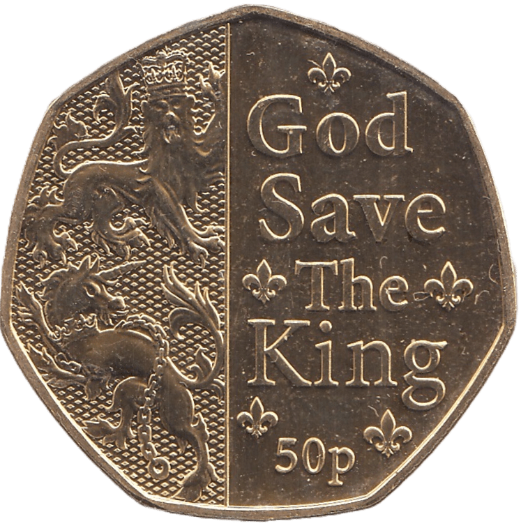 2023 FIFTY PENCE ISLE OF MAN ( BU ) - WORLD COINS - Cambridgeshire Coins