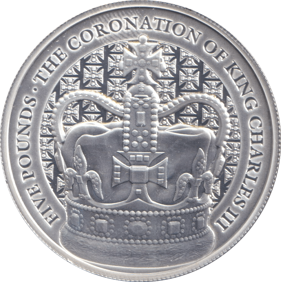 2023 FIVE POUNDS ASCENSION ISLAND THE CORONATION OF KING CHARLES III 5 - WORLD COINS - Cambridgeshire Coins
