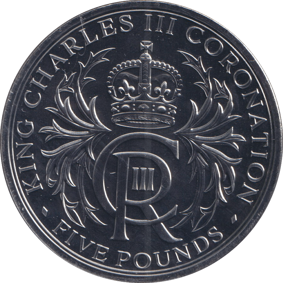 2023 FIVE POUNDS BAILIWICK OF JERSEY KING CHARLES CORONATION - WORLD COINS - Cambridgeshire Coins