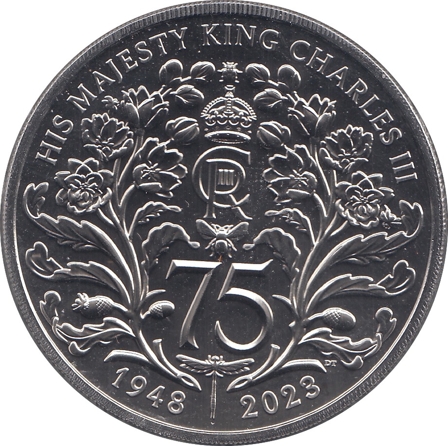 2023 FIVE POUNDS BU KING CHARLES - £5 BU - Cambridgeshire Coins