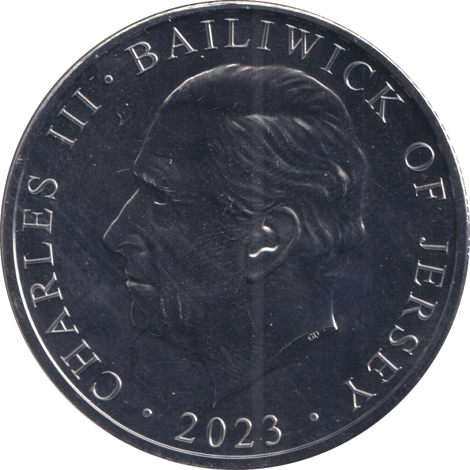 2023 FIVE POUNDS KING CHARLES III CORONATION - WORLD COINS - Cambridgeshire Coins