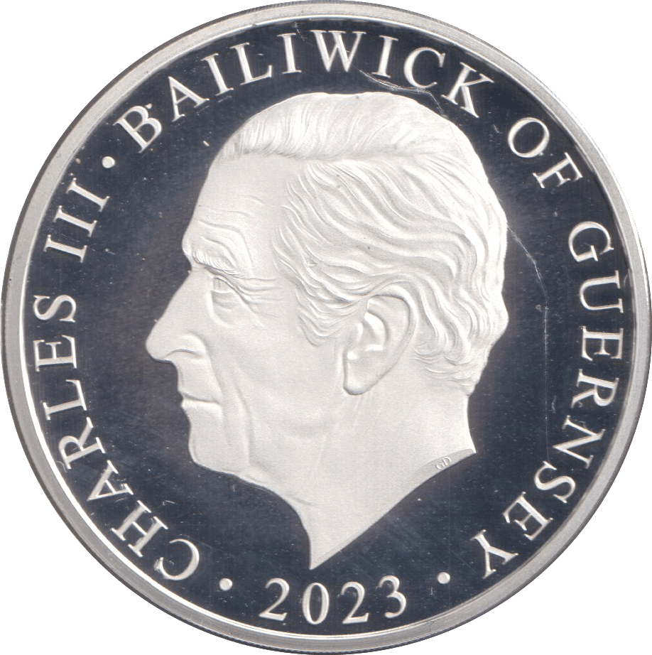 2023 FIVE POUNDS SILVER PROOF SIR CHRISTOPHER WREN - SILVER WORLD COINS - Cambridgeshire Coins