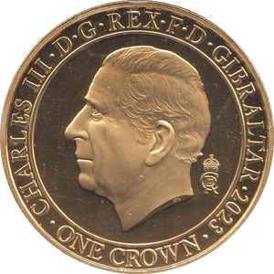 2023 GIBRALTAR CROWN - WORLD COINS - Cambridgeshire Coins