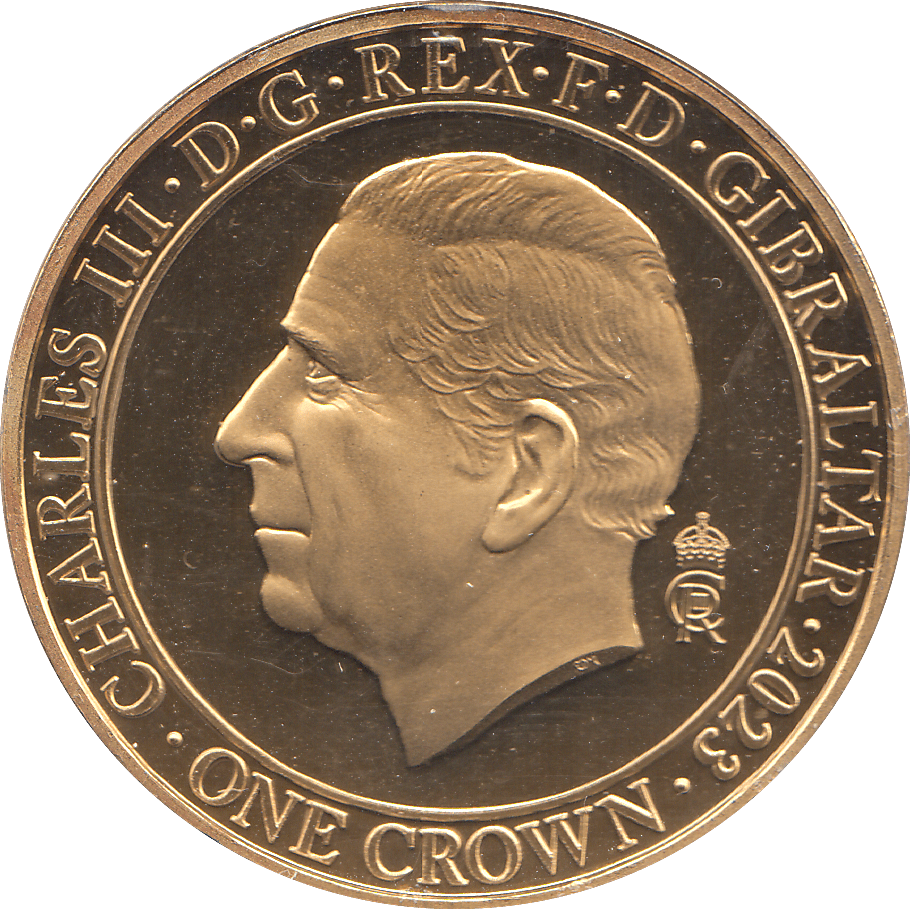 2023 GIBRALTAR CROWN - WORLD COINS - Cambridgeshire Coins