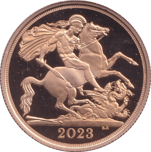 2023 GOLD DOUBLE SOVEREIGN ( PROOF ) - DOUBLE SOVEREIGN - Cambridgeshire Coins