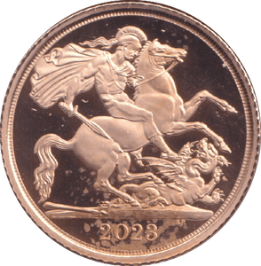 2023 GOLD HALF SOVEREIGN ( PROOF ) - HALF SOVEREIGN - Cambridgeshire Coins