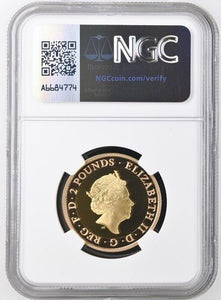 2023 GOLD PROOF £2 RAF SEA KING NGC PF70 ULTRA CAMEO - NGC GOLD £2 - Cambridgeshire Coins