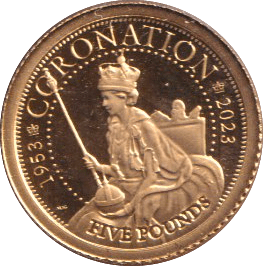 2023 GOLD PROOF FIVE POUND TRISTAN DA CUHNA - GOLD WORLD COINS - Cambridgeshire Coins