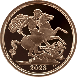 2023 GOLD PROOF SOVEREIGN BOXED CORONATION - GOLD PROOF SOVEREIGNS - Cambridgeshire Coins