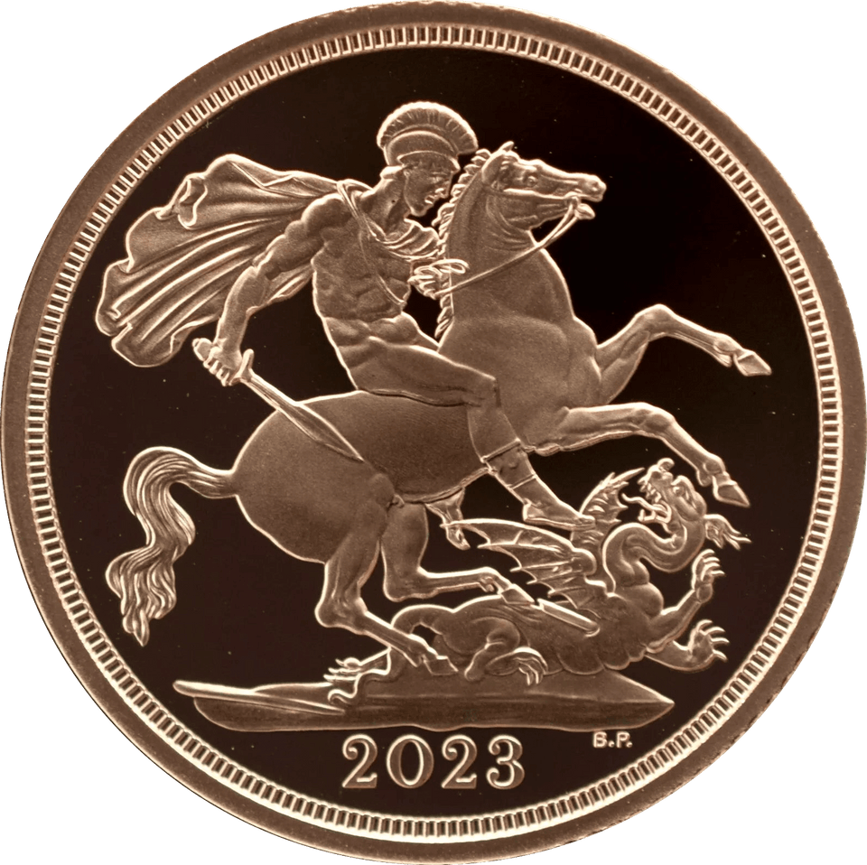2023 GOLD PROOF SOVEREIGN BOXED CORONATION - GOLD PROOF SOVEREIGNS - Cambridgeshire Coins