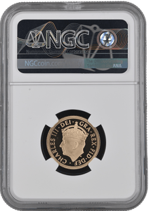 2023 GOLD PROOF SOVEREIGN KING CHARLES III CORONATION NGC PF 70 - NGC GOLD SOVEREIGN - Cambridgeshire Coins