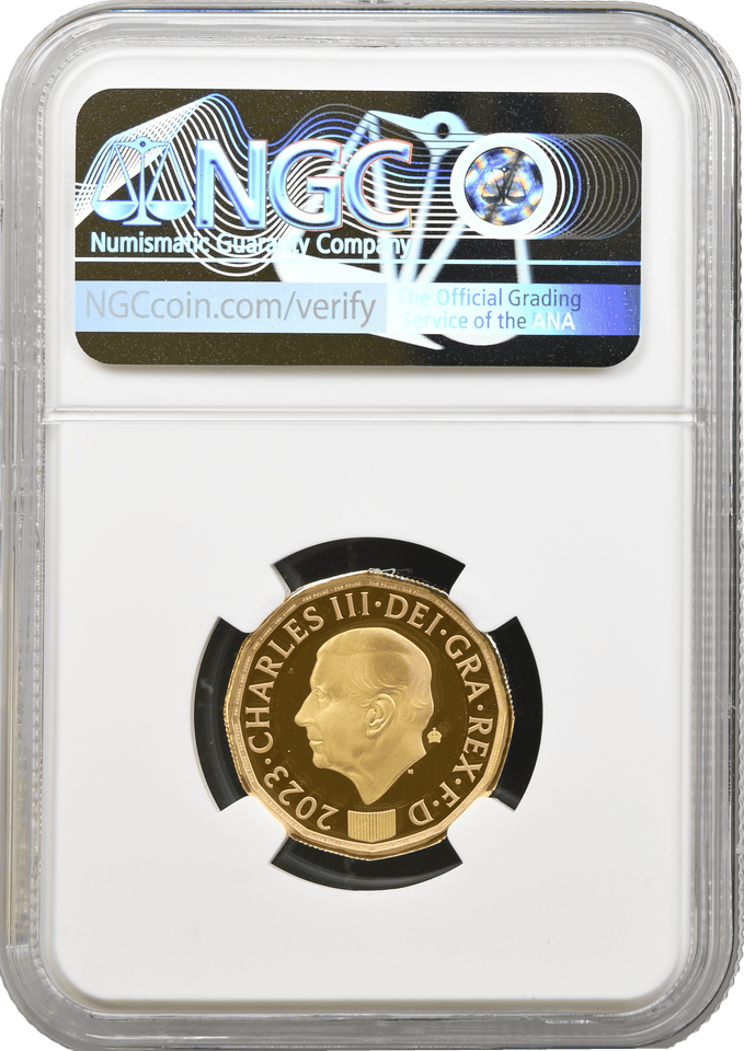 2023 GOLD £1 CORONATION PRIVY PF 69 ULTRA CAMEO NGC - NGC GOLD £1 - Cambridgeshire Coins