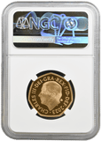 2023 GOLD SALMON 50P CORONATION PRIVY PF 69 ULTRA CAMEO NGC - NGC GOLD 50P - Cambridgeshire Coins