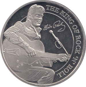 2023 HALF CROWN GIBRALTAR ELVIS PRESLEY - WORLD COINS - Cambridgeshire Coins