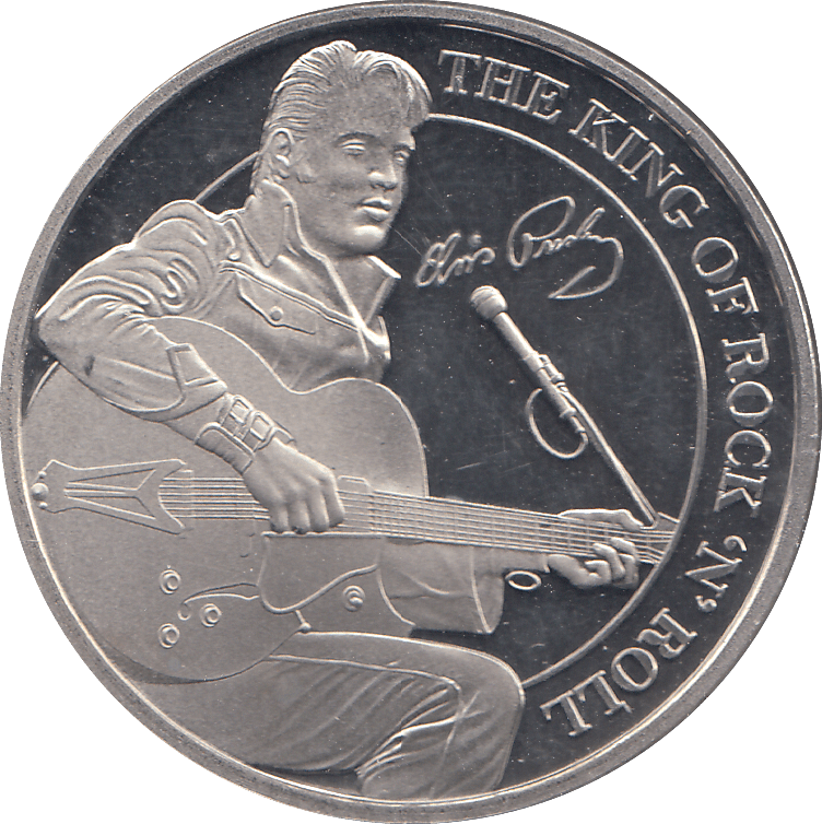 2023 HALF CROWN GIBRALTAR ELVIS PRESLEY - WORLD COINS - Cambridgeshire Coins