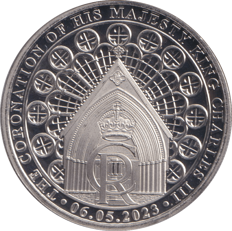 2023 HALF CROWN GIBRALTAR KING CHARLES CORONATION - WORLD COINS - Cambridgeshire Coins