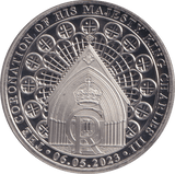 2023 HALF CROWN GIBRALTAR KING CHARLES CORONATION - WORLD COINS - Cambridgeshire Coins