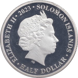 2023 HALF DOLLAR SOLOMON ISLANDS - WORLD COINS - Cambridgeshire Coins