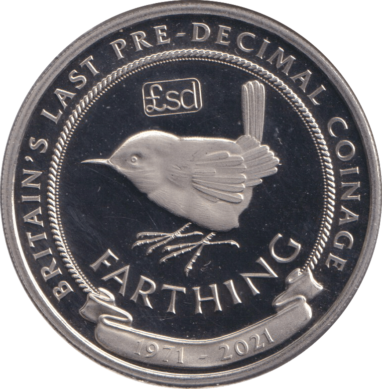 2023 HALFCROWN FARTHING - WORLD COINS - Cambridgeshire Coins