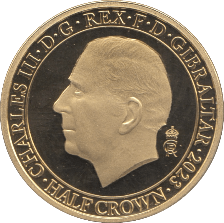 2023 HALFCROWN GIBRALTAR F158 - WORLD COINS - Cambridgeshire Coins