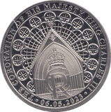 2023 KING CHARLES CORONATION HALF CROWN GIBRALTAR - SILVER WORLD COINS - Cambridgeshire Coins