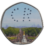 2023 KING CHARLES LONG TO REIGN OVER US 50P SHAPED COIN - 50P SHAPED COIN - Cambridgeshire Coins