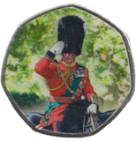 2023 KING CHARLES LONG TO REIGN OVER US 50P SHAPED COIN - 50P SHAPED COIN - Cambridgeshire Coins